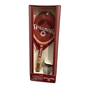 Vintage Spalding Tracy Austin Tennis Racquet and Cover NEW IN BOX 1980